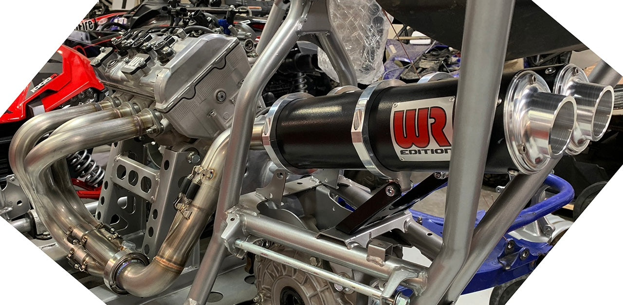 YXZ1000R WR Edition Full Dual Exhaust System