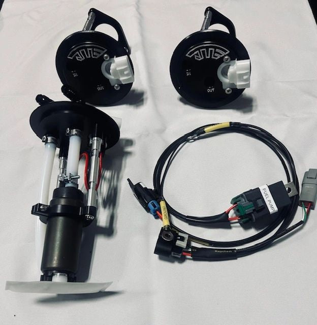YXZ1000R JTE Billet 39mm Fuel Sending Unit & AEM 340LPH Pump Kit