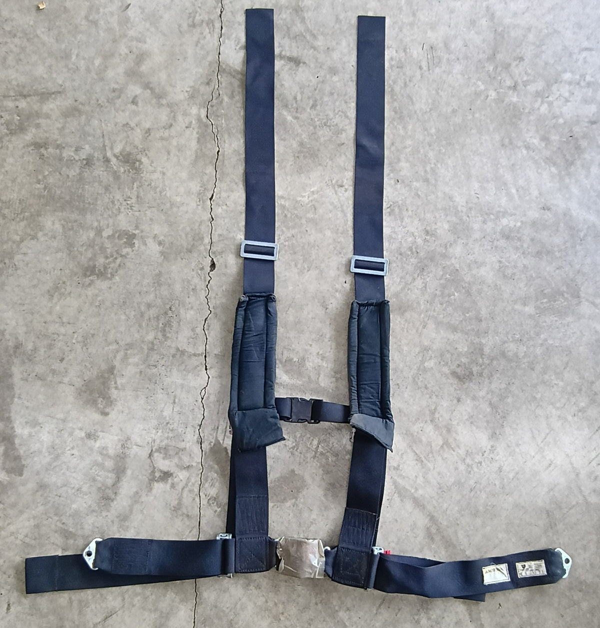 Used Pro Armor 3-Inch Padded 4-Point UTV Harness - Black