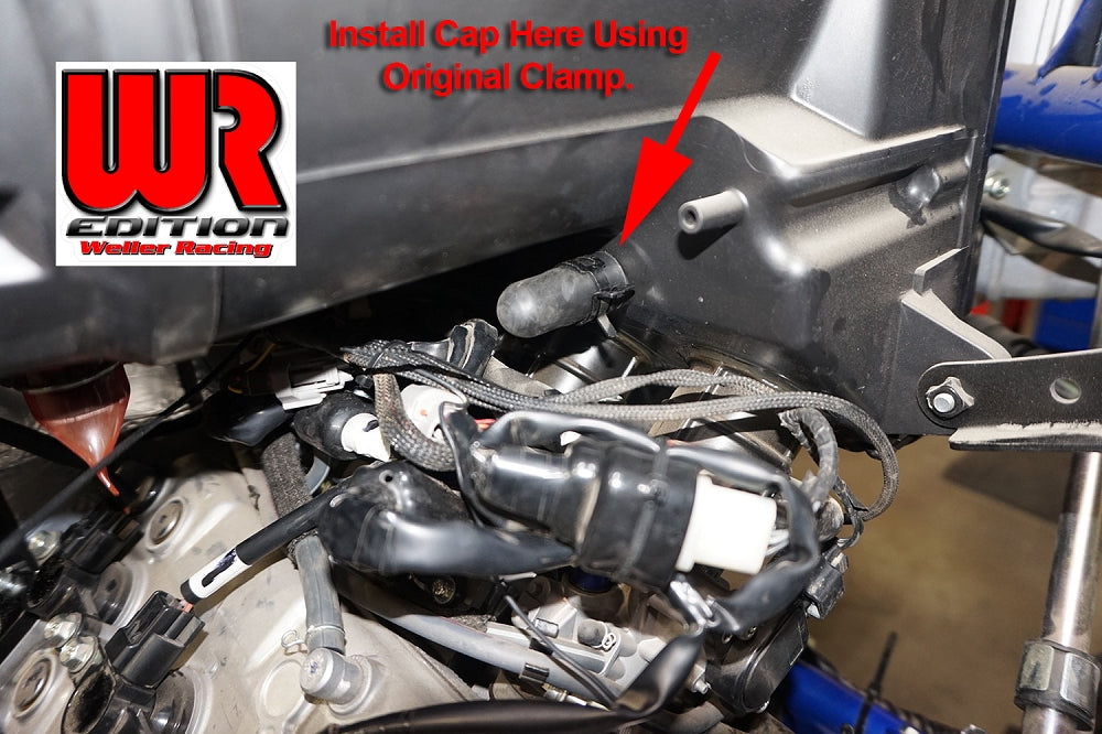 Weller Racing YXZ1000R Air Injection Block-Off Plate Kit