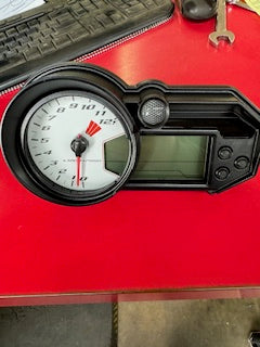 Meter/Cluster Assembly with Temp Gauge